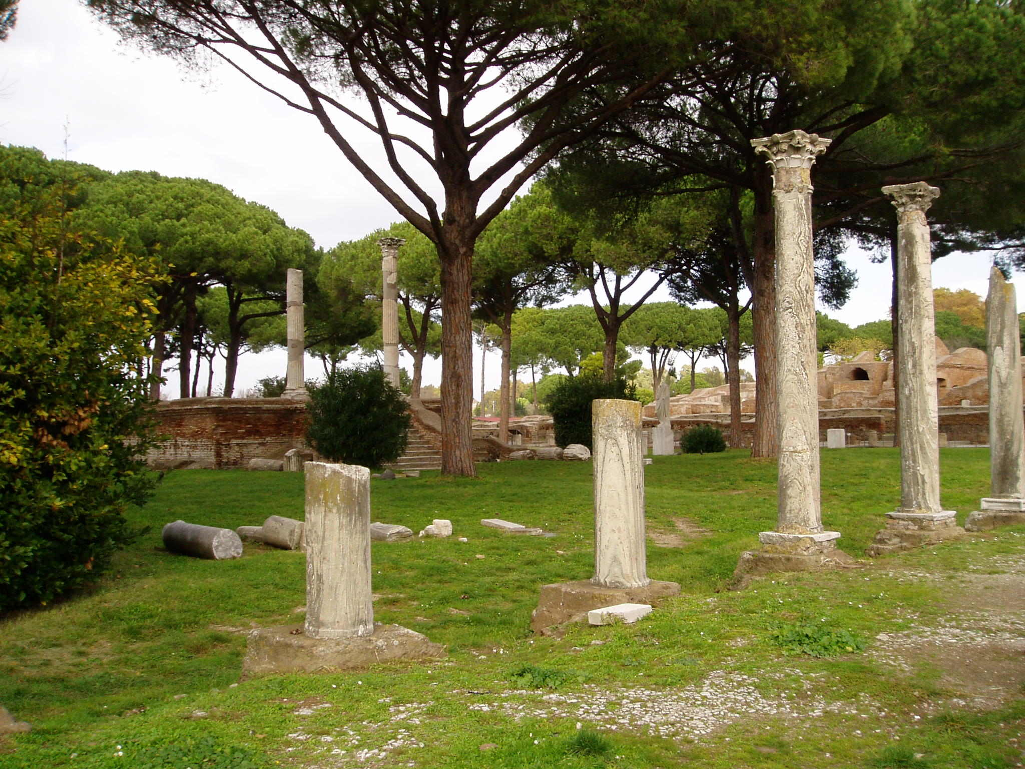 We bezochten Ostia Antica