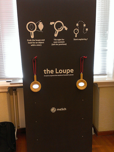 The Loupe display developed by Waag Society